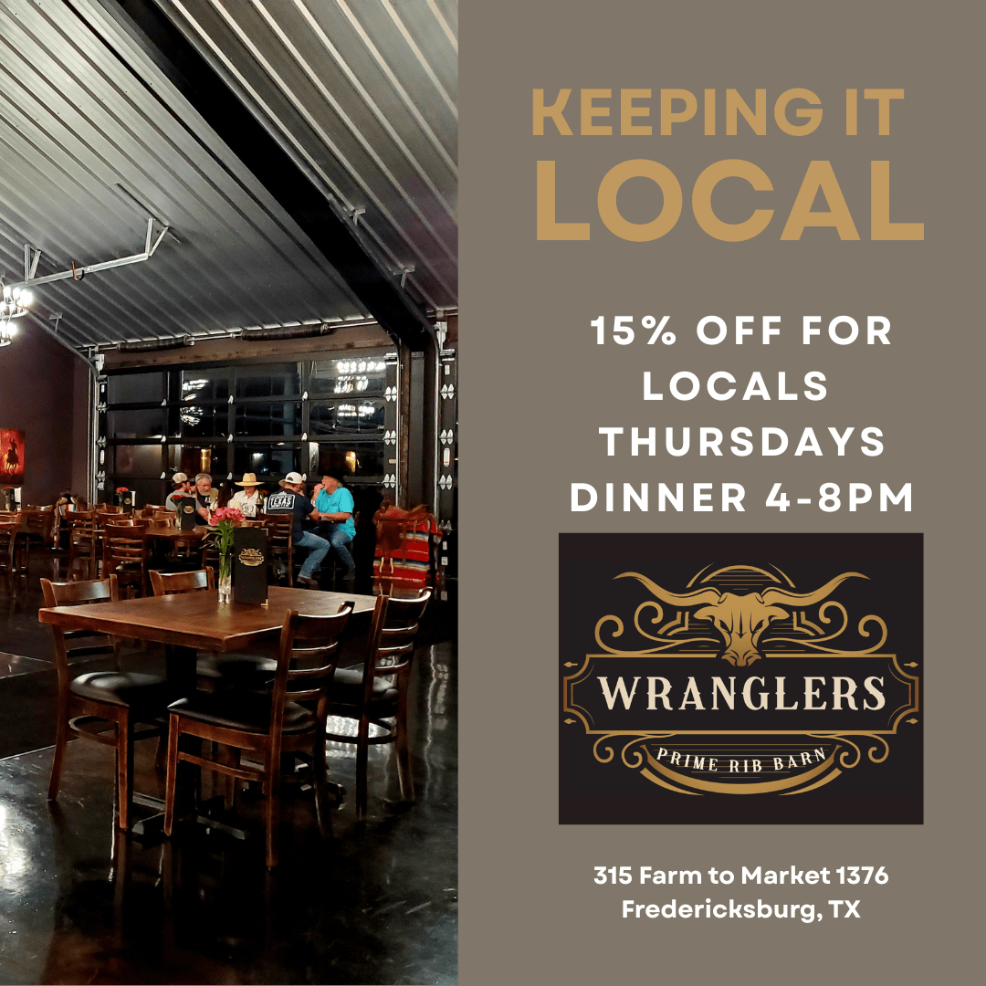 Locals SPecial 15% off on Thursdays